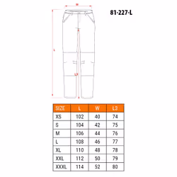 NEO tools 81-227-L, L, 210 g, Cotone, 100% Cotton