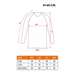 NEO tools 81-661-L/XL, 1 pz