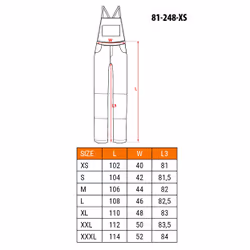 NEO tools 81-248-XS vestito da lavoro - Vista aggiuntiva 6
