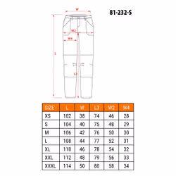 NEO tools 81-232-S pantalone protettivo - Vista aggiuntiva 7