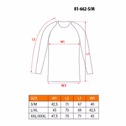 NEO tools 81-662-S/M biancheria intima integrale
