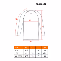 NEO tools 81-663-S/M biancheria intima integrale