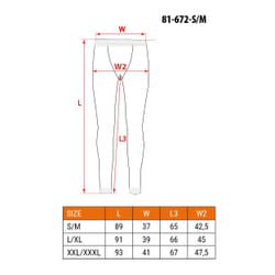 NEO tools 81-672-S/M biancheria intima integrale