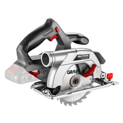 Graphite 58G023 sega circolare portatile 16,5 cm Grigio, Rosso, Argento 4200 Giri/min