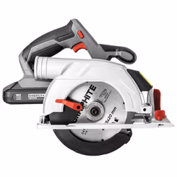 Graphite 58G023 sega circolare portatile 16,5 cm Grigio, Rosso, Argento 4200 Giri/min