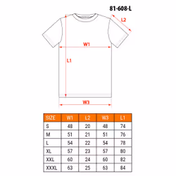NEO tools 81-608-L camicia e top Maglietta Cotone