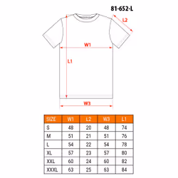 NEO tools 81-652-L camicia e top Maglietta Cotone