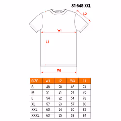 NEO tools 81-648-XXL camicia e top Cotone - Vista aggiuntiva 6