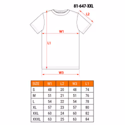 NEO tools 81-647-XXL camicia e top Cotone - Vista aggiuntiva 6