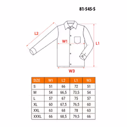 NEO tools 81-545-S camicia e top Cotone
