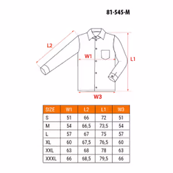 NEO tools 81-545-M camicia e top Cotone
