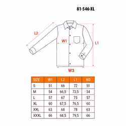 NEO tools 81-546-XL camicia e top Cotone
