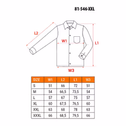 NEO tools 81-546-XXL camicia e top Cotone