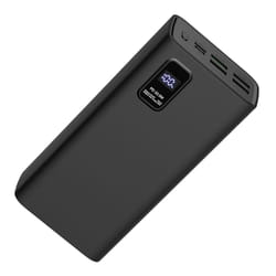 Platinet PMPB30WQC728B batteria portatile Polimeri di litio (LiPo) 30000 mAh Nero