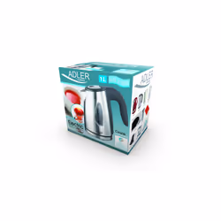 Adler AD1203 bollitore elettrico 1 L 1500 W Argento - Vista aggiuntiva 6