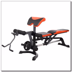 HMS Fitness X2 ABS, Indietro, Bicipiti, Hamstrings, Quadricipiti, Trapezius, Tricipiti - Vista aggiuntiva 6