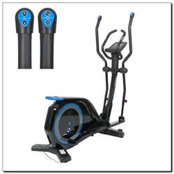 HMS Fitness H1833-i Tapis roulant elettromagnetico Nero, Blu