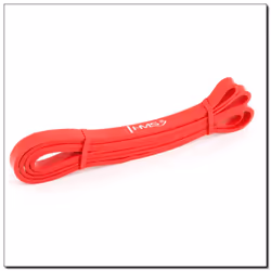 HMS Fitness GU05 SET banda elastica di resistenza Gomma Nero, Viola, Rosso, Giallo - Vista aggiuntiva 4