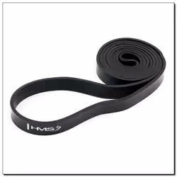 HMS Fitness GU05 SET banda elastica di resistenza Gomma Nero, Viola, Rosso, Giallo - Vista aggiuntiva 7