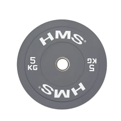 HMS Fitness CBR05 1 pz Olympic Disco peso rivestito in gomma