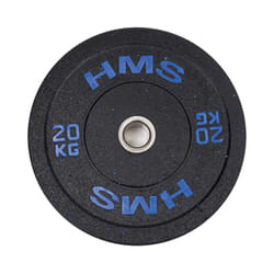 HMS Fitness HTBR20 1 pz Olympic Disco peso rivestito in gomma