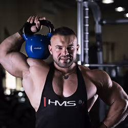 HMS Fitness KNV08 8 kg Kettlebell standard - Vista aggiuntiva 2