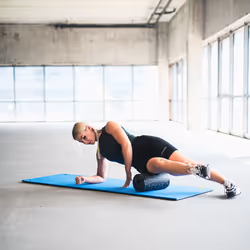 HMS Fitness MFK03 Tappetino da ginnastica multiuso Blu - Vista aggiuntiva 5