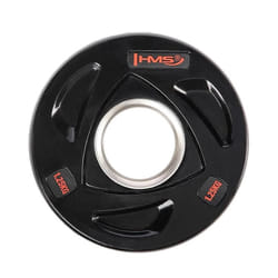 HMS Fitness TOX01 1 pz Olympic Disco peso rivestito in gomma