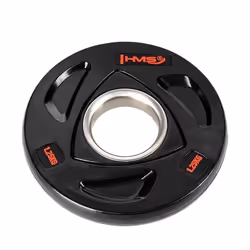 HMS Fitness TOX01 1 pz Olympic Disco peso rivestito in gomma - Vista aggiuntiva 2