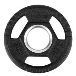 HMS Fitness TOH01 1 pz Olympic Disco peso rivestito in gomma