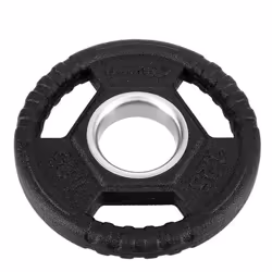 HMS Fitness TOH01 1 pz Olympic Disco peso rivestito in gomma - Vista aggiuntiva 2