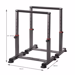 HMS Fitness PW30 Pro maniglie per flessioni Nero Schiuma, Caldaie - Vista aggiuntiva 3