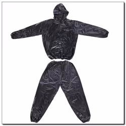 HMS Fitness DSS12, Adulto, Unisex, Tracksuit jacket, Tracksuit trousers, Nero, Boxe, MMA, Cloruro di polivinile (PVC)