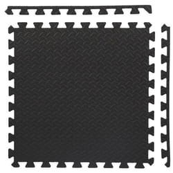 HMS Fitness MP12 Tappetino da ginnastica multiuso Nero