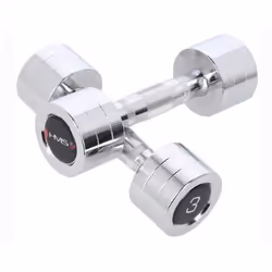 HMS Fitness CHD03 Manubrio fisso 3 kg 2 pz - Vista aggiuntiva 2