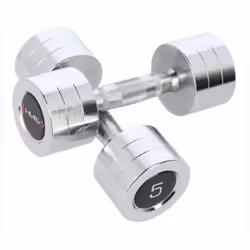 HMS Fitness CHD05 Manubrio fisso 5 kg 2 pz - Vista aggiuntiva 2