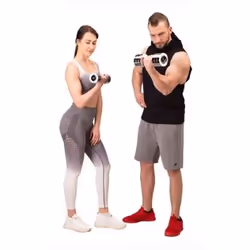 HMS Fitness CHD05 Manubrio fisso 5 kg 2 pz - Vista aggiuntiva 5