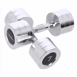 HMS Fitness CHD07 Manubrio fisso 7 kg 2 pz - Vista aggiuntiva 2
