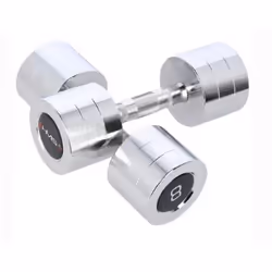 HMS Fitness CHD08 Manubrio fisso 8 kg 2 pz - Vista aggiuntiva 2