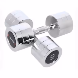 HMS Fitness CHD09 Manubrio fisso 9 kg 2 pz - Vista aggiuntiva 2