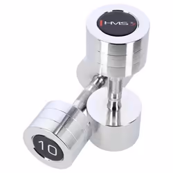 HMS Fitness CHD10 Manubrio fisso 10 kg 2 pz