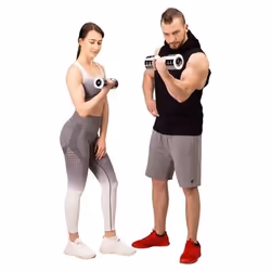 HMS Fitness CHD10 Manubrio fisso 10 kg 2 pz - Vista aggiuntiva 6