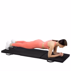 HMS Fitness MGS02 Tappetino da ginnastica multiuso Nero - Vista aggiuntiva 5