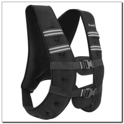 HMS Fitness KTO08 giubbotto ponderato 8 kg Neoprene, Sabbia Nero
