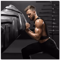 HMS Fitness KTO08 giubbotto ponderato 8 kg Neoprene, Sabbia Nero - Vista aggiuntiva 4