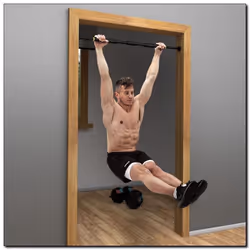 HMS Fitness DD200 sbarra ginnica con elastci 250 kg Nero Porta - Vista aggiuntiva 4