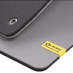 HMS Fitness MFK08 Tappetino da ginnastica multiuso Nero, Grigio - Vista aggiuntiva 2