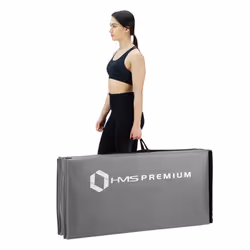 HMS Fitness MGS01 Tappetino da ginnastica multiuso Grigio - Vista aggiuntiva 4