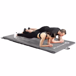 HMS Fitness MGS01 Tappetino da ginnastica multiuso Grigio - Vista aggiuntiva 5