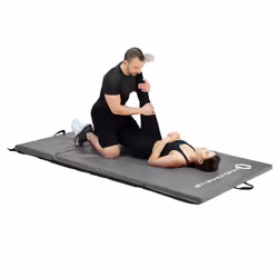 HMS Fitness MGS01 Tappetino da ginnastica multiuso Grigio - Vista aggiuntiva 6